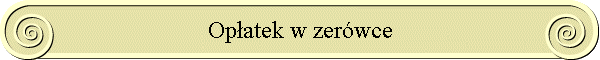 Opatek w zerwce